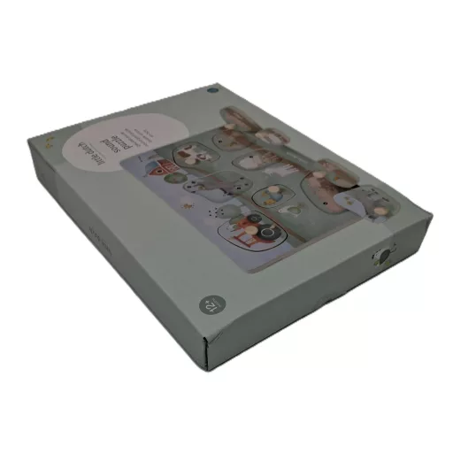 Little Dutch hangos puzzle - Little Farm CSOMAGOLÁSSÉRÜLT