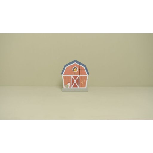 Little Dutch montessori építőjáték - Little Farm