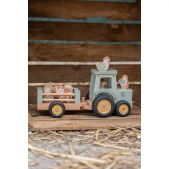 Little Dutch traktor utánfutóval - Little Farm