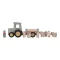 Little Dutch traktor utánfutóval - Little Farm CSOMAGOLÁSSÉRÜLT