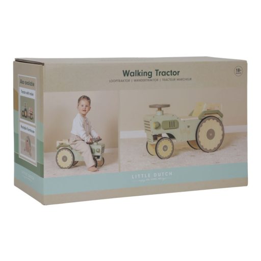Little Dutch lábbal hajtható traktor
