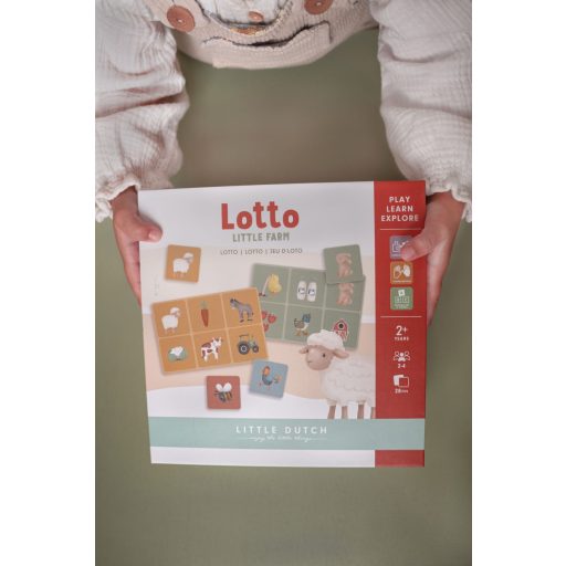 Little Dutch lottó játék - Little Farm