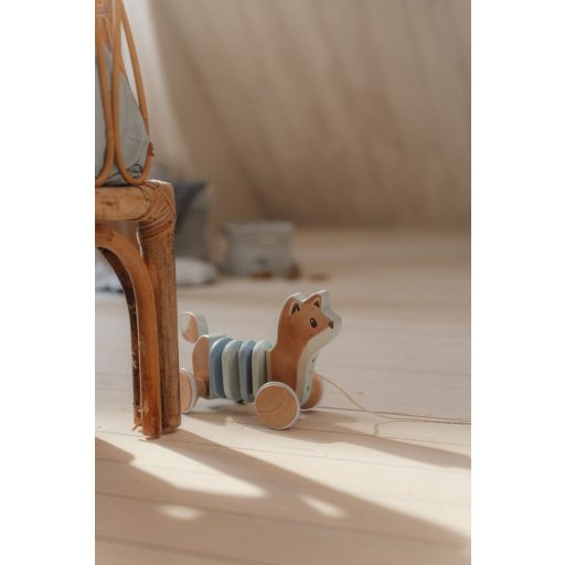 Little Dutch húzható róka - Forest Friends CSOMAGOLÁSSÉRÜLT