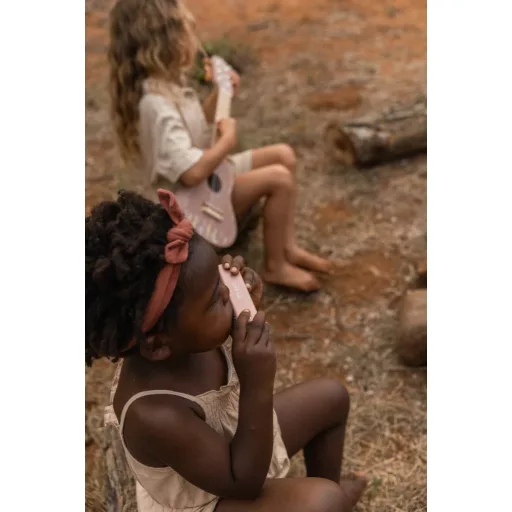 Little Dutch játék gitár pink - Safari Friends
