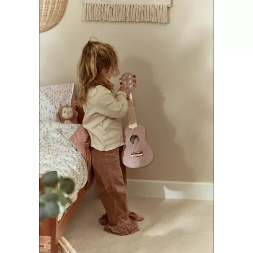 Little Dutch játék gitár pink - Safari Friends