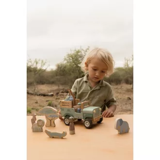Little Dutch Safari autó kiegészítőkkel