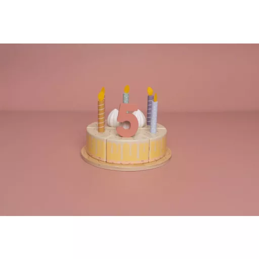 Little Dutch szülinapi torta - pink CSOMAGOLÁSSÉRÜLT