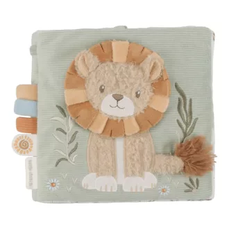 Little Dutch textil babakönyv nagy - Safari Friends