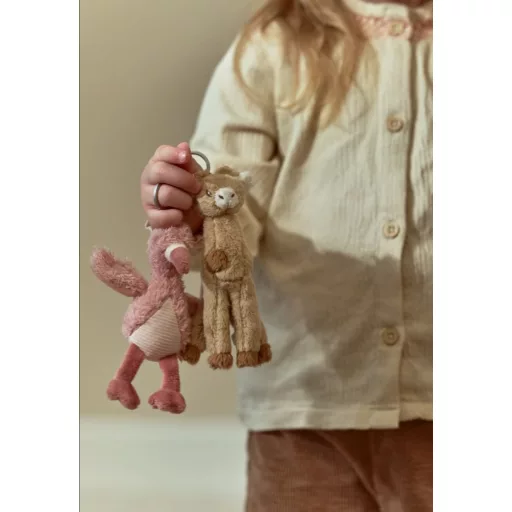 Little Dutch kulcstartó flamingó - Safari Friends