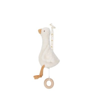 Little Dutch felhúzható zenélő gúnár-Newborn Naturals