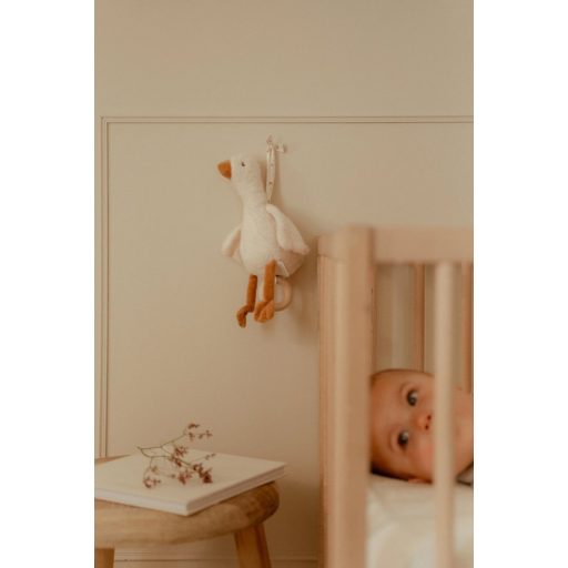 Little Dutch felhúzható zenélő gúnár-Newborn Naturals
