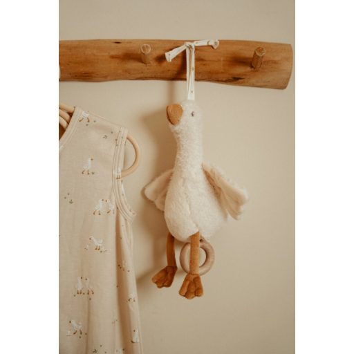Little Dutch felhúzható zenélő gúnár-Newborn Naturals