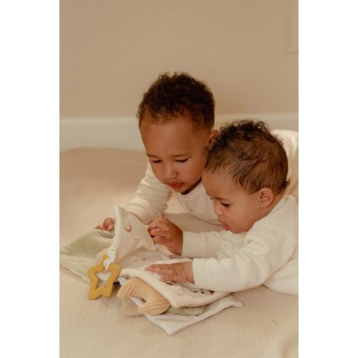 Little Dutch textil babakönyv nagy - Newborn Naturals