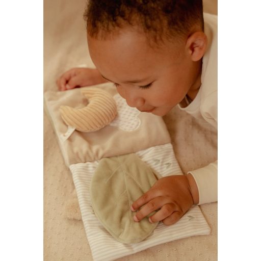 Little Dutch textil babakönyv nagy - Newborn Naturals
