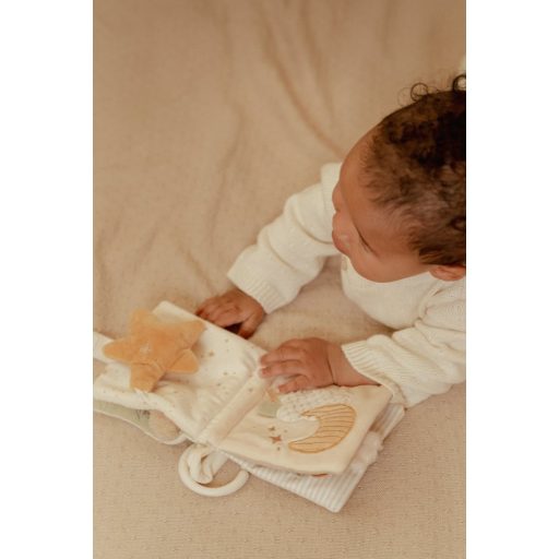 Little Dutch textil babakönyv kicsi - Newborn Naturals