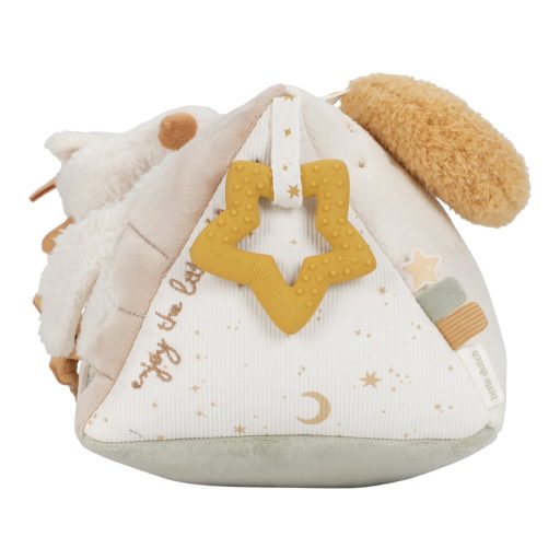 Little Dutch plüss készségfejlesztő háromszög - Newborn Naturals