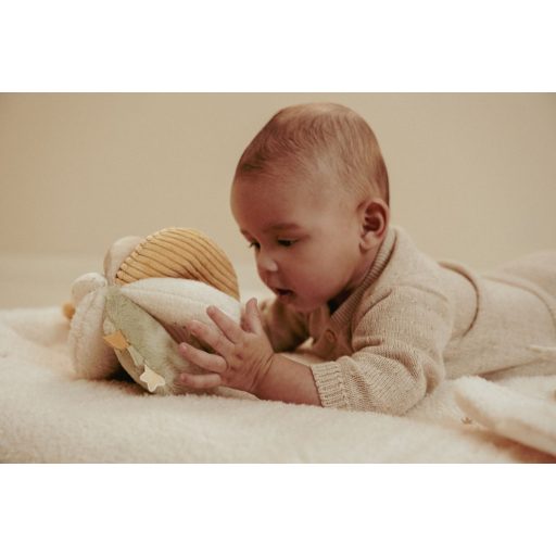 Little Dutch készségfejlesztő plüss labda - Newborn Naturals