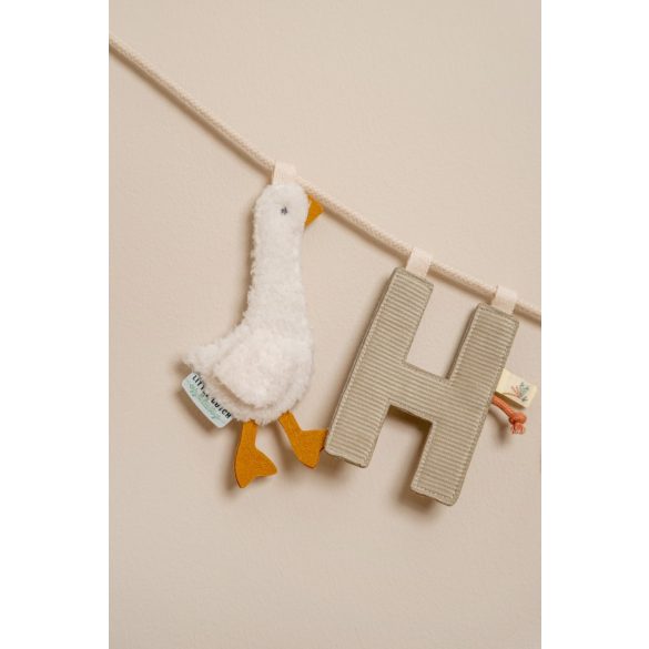 Little Dutch felfűzhető textil betű H