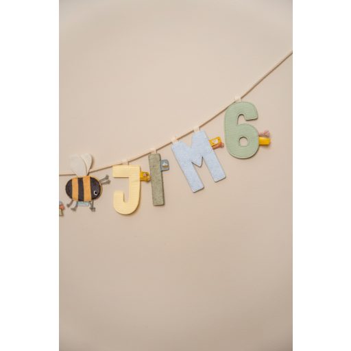 Little Dutch felfűzhető textil szám 6