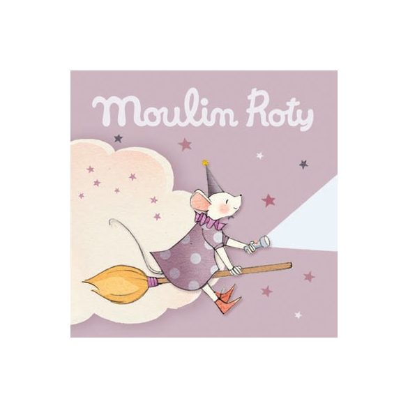 Moulin Roty 3 db lemez rózsaszín dobozban mesevetítőbe - Egyszer volt, hol nem volt...