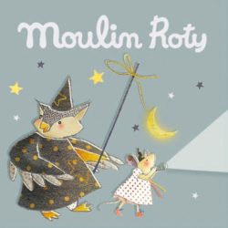   Moulin Roty 3 db lemez dobozban mesevetítőbe - Egyszer volt, hol nem volt...