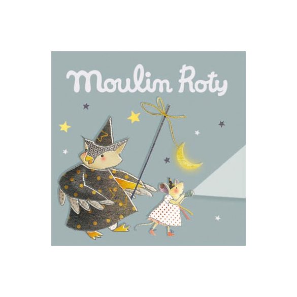 Moulin Roty 3 db lemez dobozban mesevetítőbe - Egyszer volt, hol nem volt...