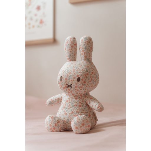 Little Dutch Miffy nyuszi 20 cm teljes felületén mintás - Lucky Blossom