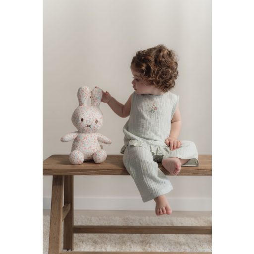 Little Dutch Miffy nyuszi 30 cm teljes felületén mintás - Lucky Blossom