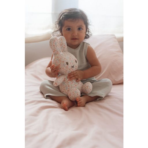 Little Dutch Miffy nyuszi 30 cm teljes felületén mintás - Lucky Blossom
