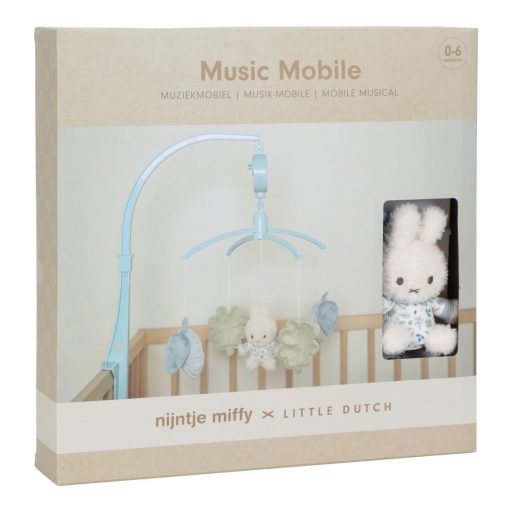 Little Dutch Miffy zenélő körforgó - Lucky Leaves