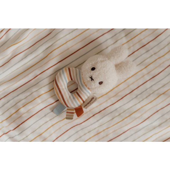 Little Dutch miffy plüss csörgő - vintage csíkos