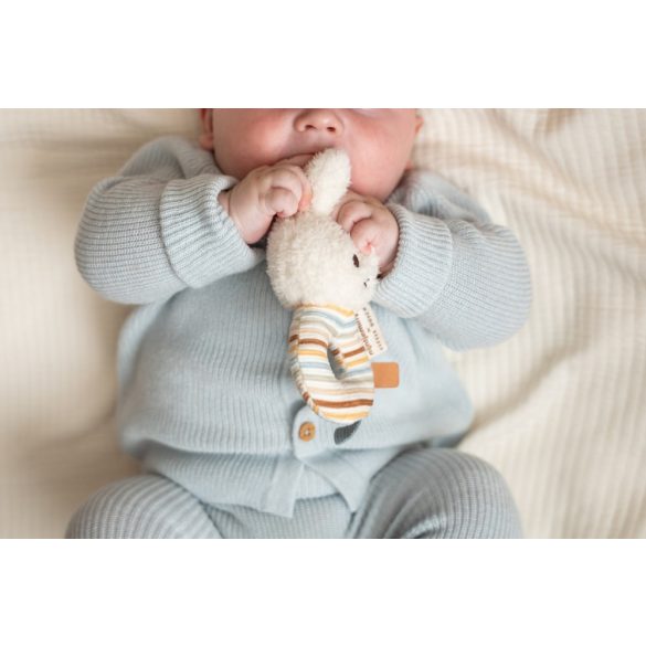 Little Dutch miffy plüss csörgő - vintage csíkos