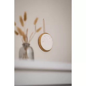   Petit Artichaut kéz- és lábnyomat készítő  fakeretes medál akasztóval