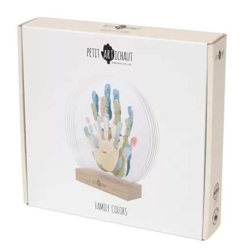 Petit Artichaut Family Colors  családi kézlenyomat készlet