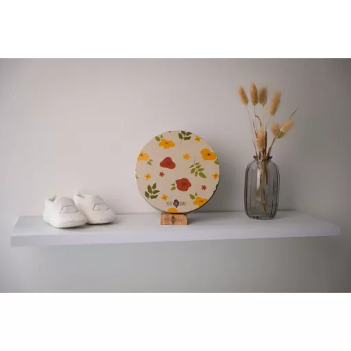 Petit Artichaut kéz- és lábnyomat készítő Baby Box kerek - Little Prairie