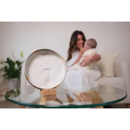 Petit Artichaut kéz- és lábnyomat készítő Baby Box kerek - Little Prairie