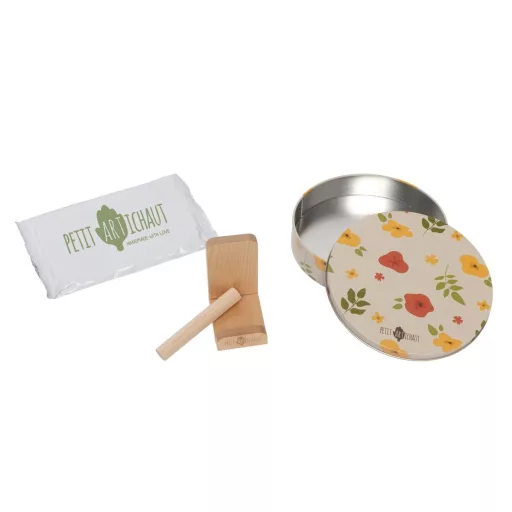 Petit Artichaut kéz- és lábnyomat készítő Baby Box kerek - Little Prairie