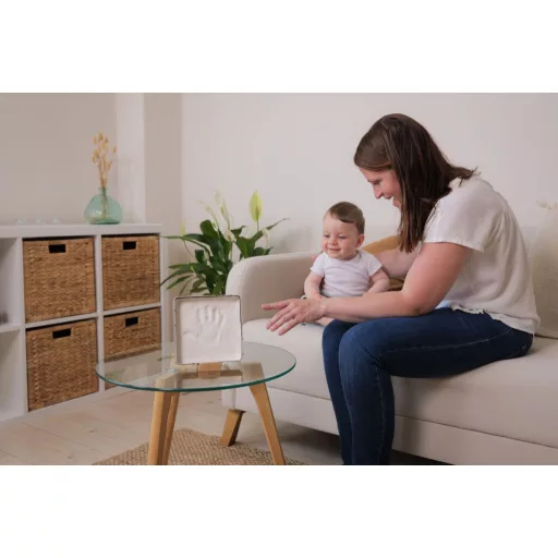 Petit Artichaut kéz- és lábnyomat készítő Baby Box négyzet - Pretty Hearts