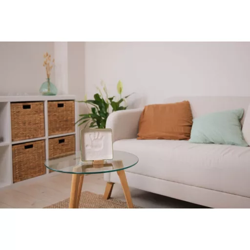 Petit Artichaut kéz- és lábnyomat készítő Baby Box négyzet - Olive Tree