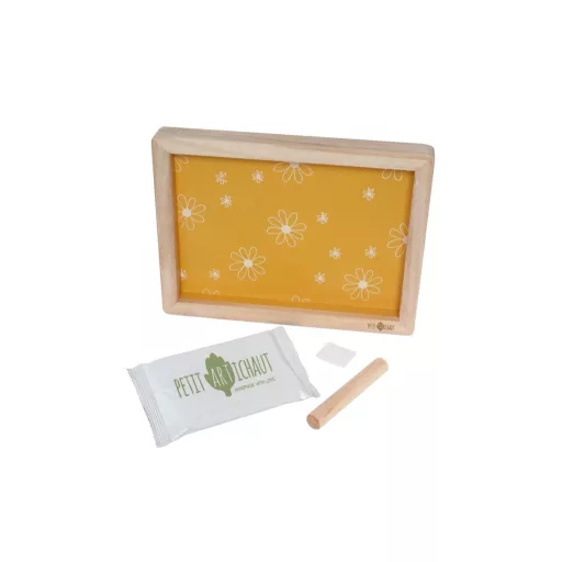 Petit Artichaut kéz- és lábnyomat készítő fényképtartó kerettel - Daisy Ochre 