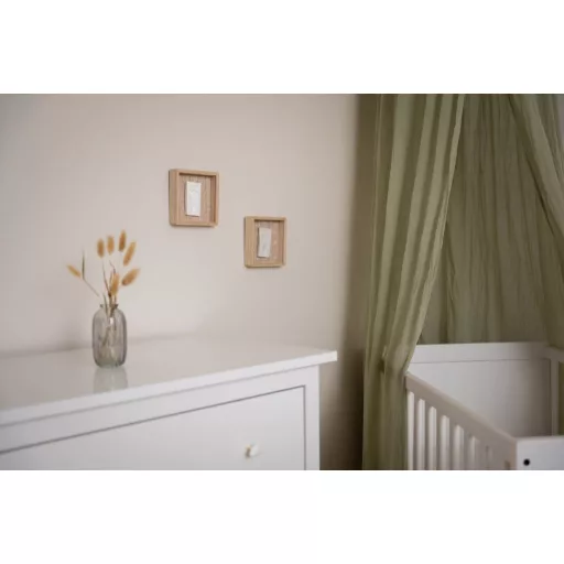 Petit Artichaut kéz- és lábnyomat készítő elegáns fa kerettel  - Pretty Hearts