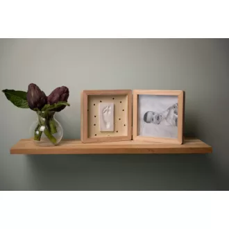   Petit Artichaut kéz- és lábnyomat készítő kinyitható fényképtartó kerettel - Pretty Hearts 