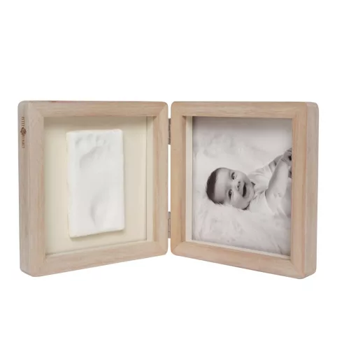 Petit Artichaut kéz- és lábnyomat készítő kinyitható fényképtartó kerettel - Pretty Hearts 