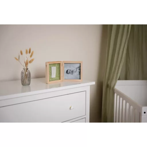 Petit Artichaut kéz- és lábnyomat készítő kinyitható fényképtartó kerettel - Olive Tree