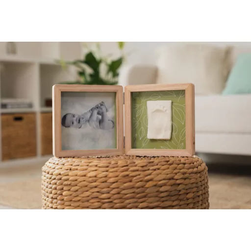 Petit Artichaut kéz- és lábnyomat készítő kinyitható fényképtartó kerettel - Olive Tree