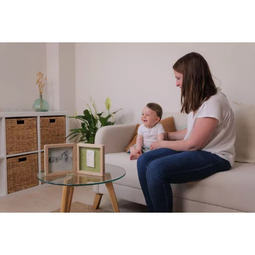 Petit Artichaut kéz- és lábnyomat készítő kinyitható fényképtartó kerettel - Olive Tree