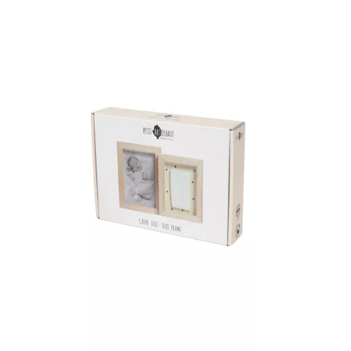 Petit Artichaut kéz- és lábnyomat készítő duo fényképtartó kerettel - Pretty Hearts