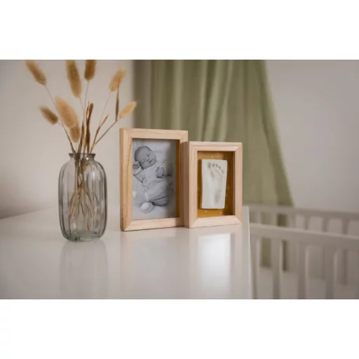 Petit Artichaut kéz- és lábnyomat készítő duo fényképtartó kerettel - Daisy Ochre