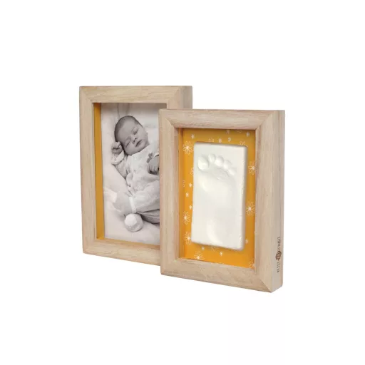 Petit Artichaut kéz- és lábnyomat készítő duo fényképtartó kerettel - Daisy Ochre