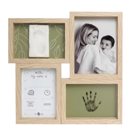 Petit Artichaut kéz- és lábnyomat készítő puzzle keret - Olive Tree